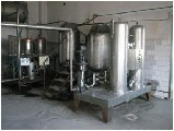 Selling factory for the production of soft drinks and mineral water