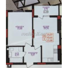 1-roomed apartment, district Pasichna, One-room apartment for sale on Halytska Street in the Citadel 3 residential complex  Ivano-Frankivsk region  Ivano-Frankivsk  district Pasichna 