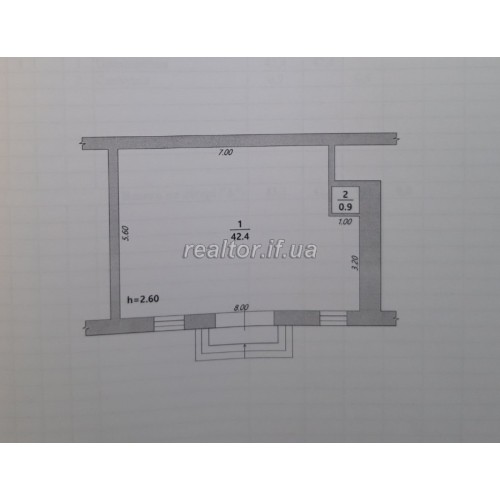 Verkaufsflächen im zentralen Teil der Stadt, Tolstoy Street, in der Nähe des Stadtgerichts und des Bahnhofs  Iwano-Frankiwsk Region  Iwano-Frankiwsk  Bezirk Innenstadt 