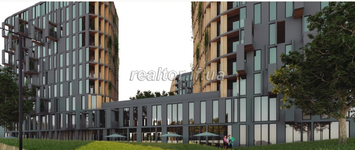 Sale of a three-room apartment on Halytska Street in the residential complex River park 3