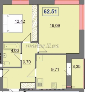 2-Zimmer-Wohnung im neuen Viertel Patriot4