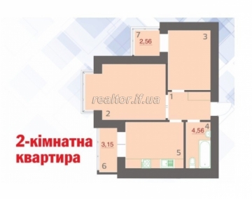 Cheap apartment in a new building