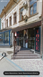 Довготривала оренда приміщення магазину в самому центрі міста Івано-Франківська