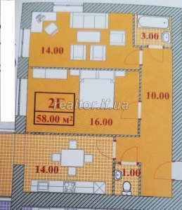 Квартира поруч центрального парку Шевченка