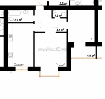 Apartment in Kalinovsky Sloboda third place