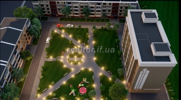 Apartment in a low-rise building in the central part of the city