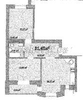 The apartment is in a beautiful area of the city