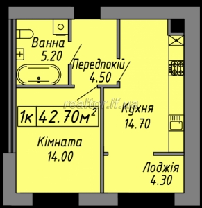 Квартира в новому ЖК Скандинавія на етапі будівництва - вулиця Бандери
