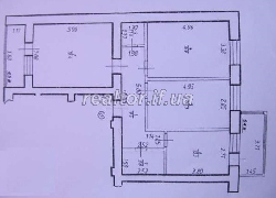Apartment in new building with a garage
