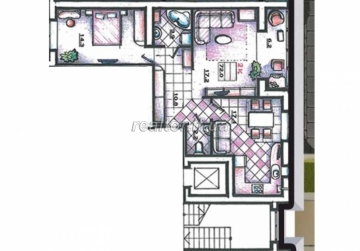 An apartment with great planning in a rented building on Stus Street