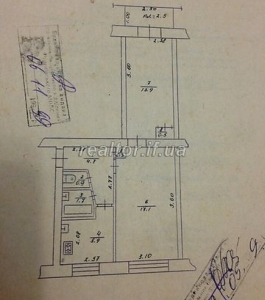 Apartment with repair and furniture on the street Konovaletsa - kitchen Ms. Anne