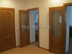 The apartment is renovated and furniture in the center of a large area