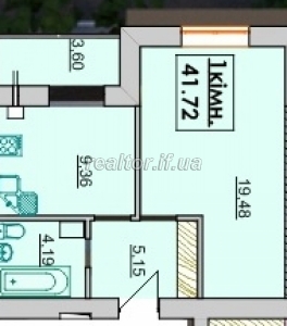 Продам однокімнатну квартиру в ЖК Лемківський