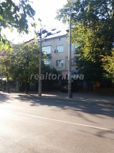  2-Zimmer-Wohnung zum Verkauf mit einer Garage und einem Keller im zentralen Teil der Stadt in der Vovchynetska Street