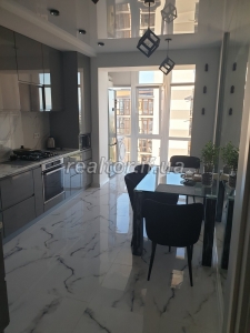 2 bedroom apartment with renovated furniture for sale in a new building on Kaluske Shosse