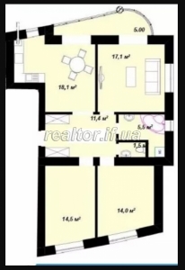 3 bedroom apartment Kalinova Sloboda 2 is for sale
