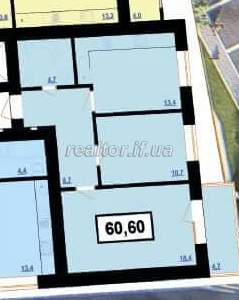 Продається гарна двохкімнатна квартира з сучасним плануванням ЖК Пасічнянський двір