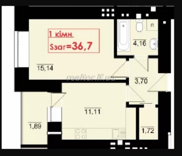 Wohnung zum Verkauf in einer neuen Wohnanlage