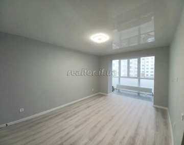 One bedroom apartment for sale in a new building with renovation in Tselevicha Street