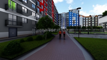 One bedroom apartment for sale in the residential complex Park Town from a reliable developer MZhK