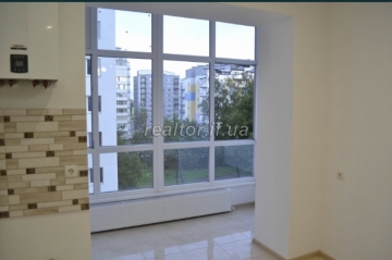 One-room apartment for sale with renovation in a new building near the center on the street of the National Guard
