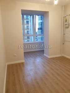 One-room apartment for sale with renovation in a new building in the residential complex Patriot on Dovzhenko Street