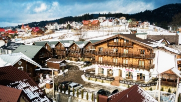 Premium-Öko-Hotel zum besten Preis in Bukovel zu verkaufen
