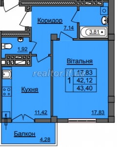 Продається затишна квартира в ЖК Хмельницький