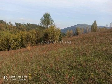 Land for sale at the beginning of Yaremche