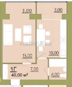 Apartment mit einem Schlafzimmer im Stadtzentrum zu einem sehr günstigen Preis zu verkaufen