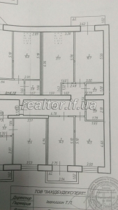 In a new apartment of a mansard type