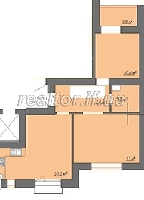 Large apartment near the mall raw Arce in a residential complex Levada Documents