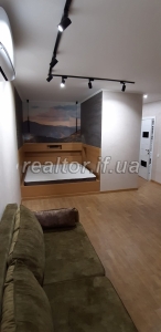 Smart apartment for rent near the park on the street of the National Guard