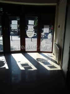 The premises on Halytska Street are for rent
